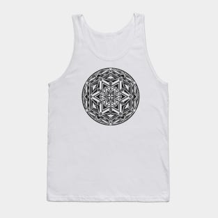 "Between Worlds" Mandala Tank Top